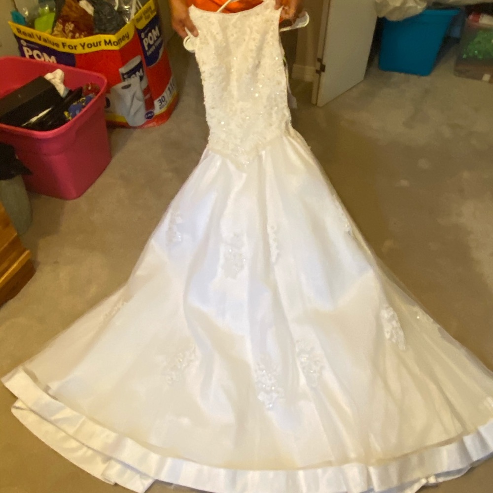 Custom wedding dress